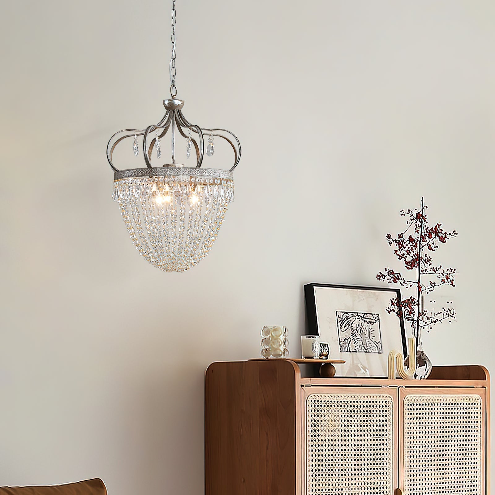 Abella Tear Drop Chandelier | Esilora