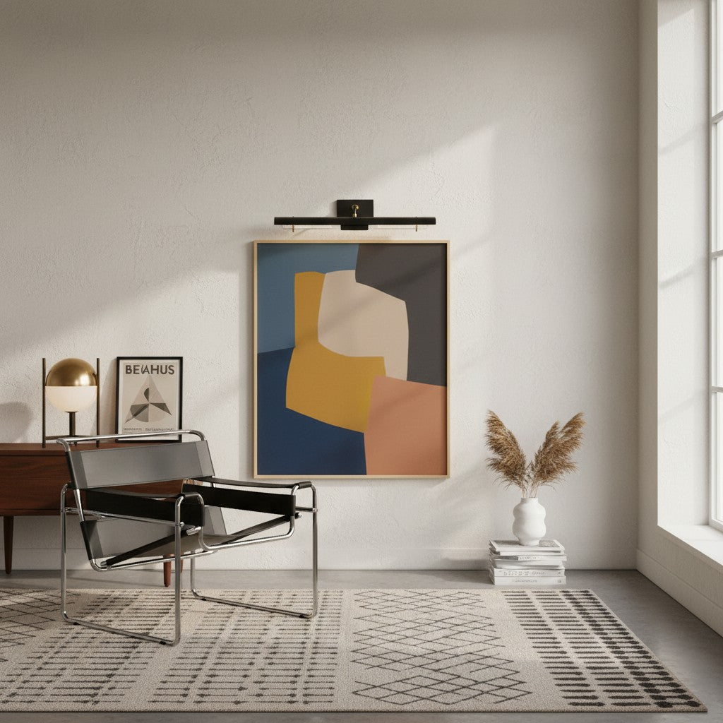 Aurix Minimalist Iron Wall Lamp – Elegant wall-mounted Lighting Enhance Any Interior Artwork | Esilora