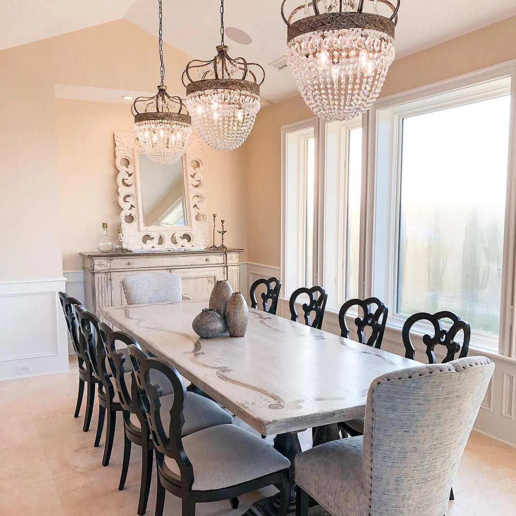 Abella Tear Drop Chandelier | Esilora