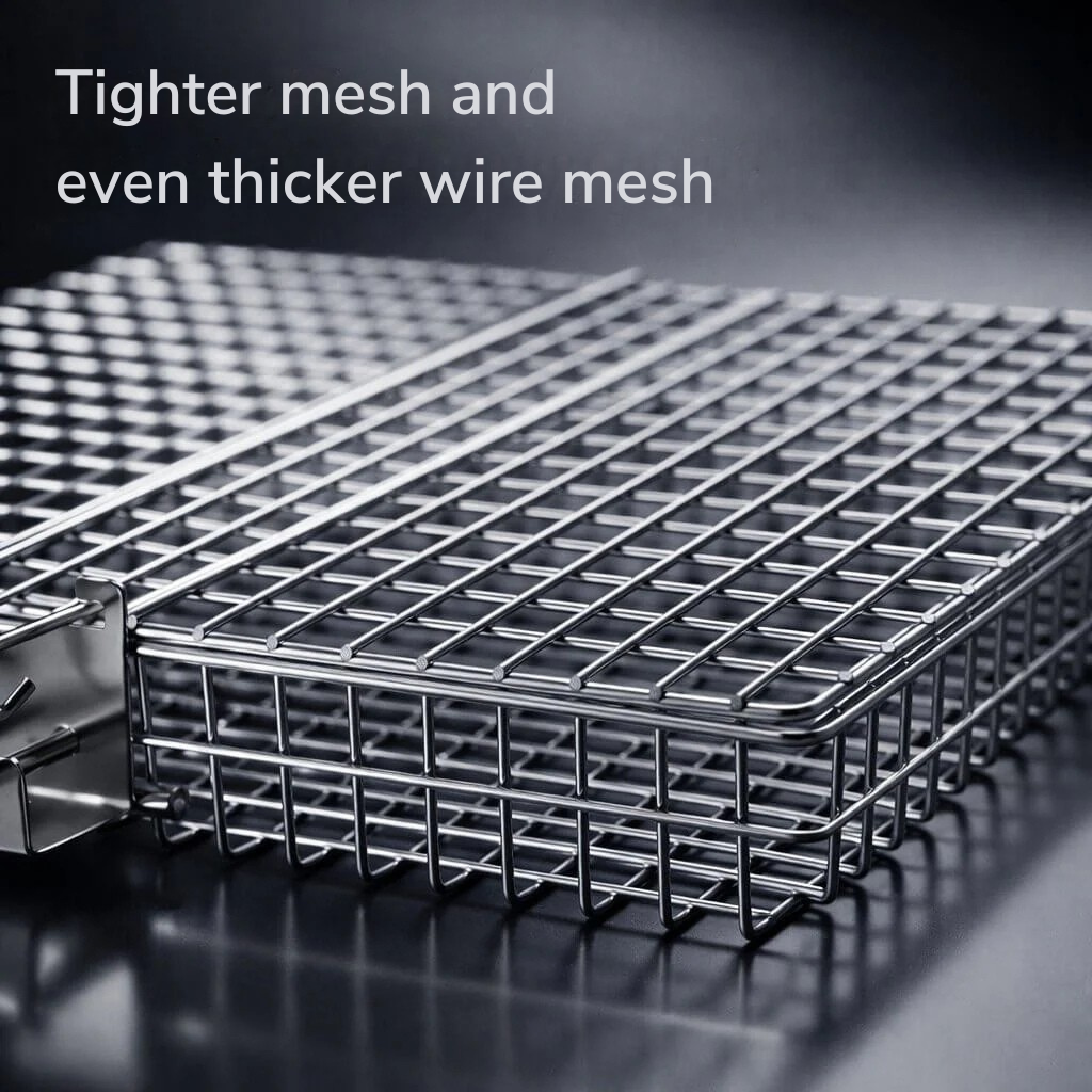 Stainless Steel Grill Basket for Barbecuing - Esilora
