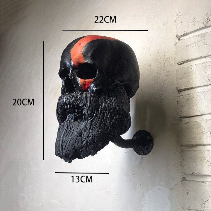 Nástěnný držák na helmu SkullGuard – upoutejte pozornost odvážným, skálopevným stylem – Esilora