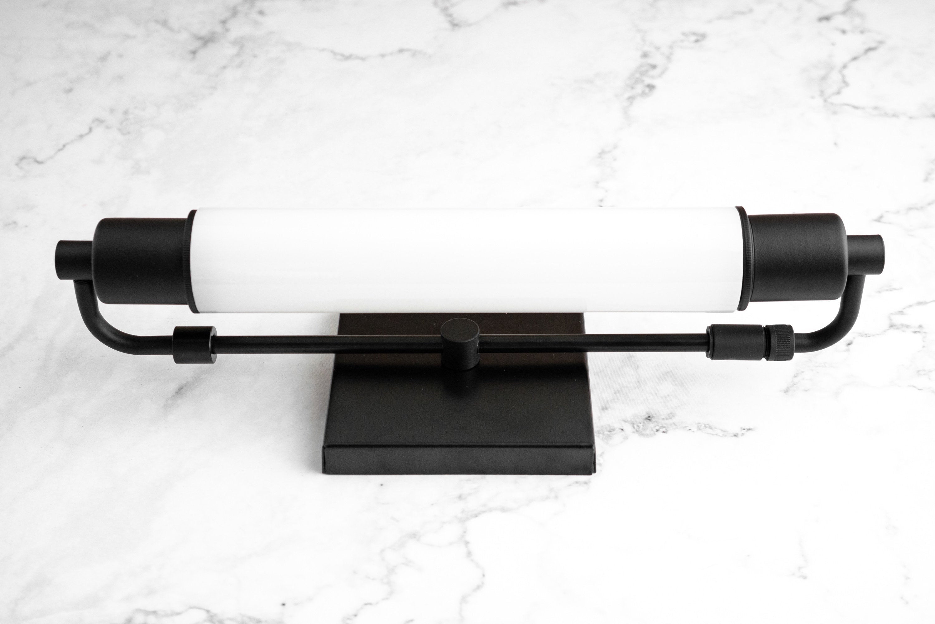 Ornato Luxe Modern Vanity Sconce - Art Deco Wall Light with Cylinder Shade | Esilora
