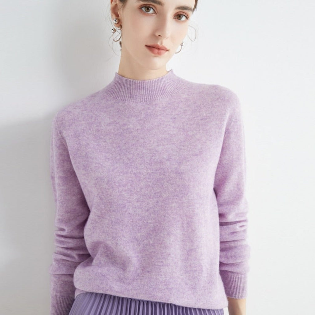 Damski sweter — miękki w dotyku, wygodny krój, uniwersalny styl