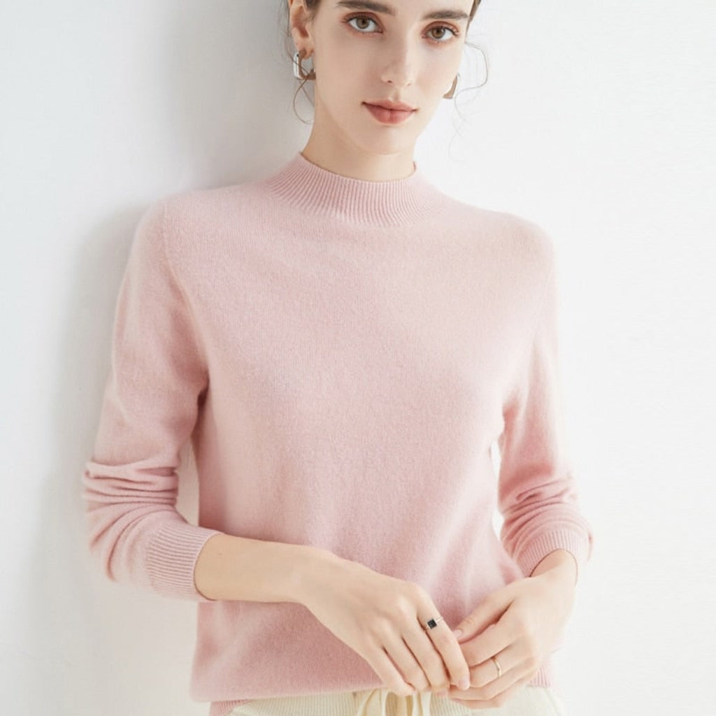 Damski sweter — miękki w dotyku, wygodny krój, uniwersalny styl