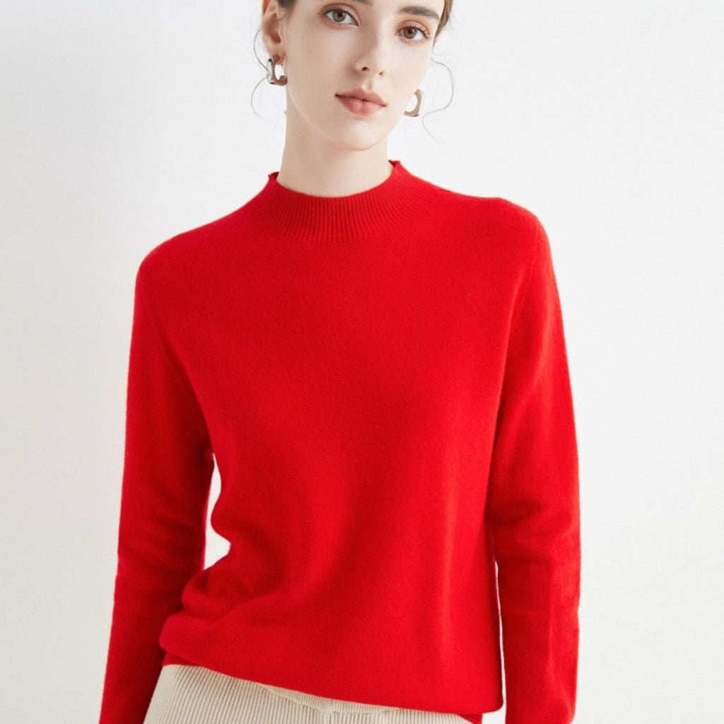 Damski sweter — miękki w dotyku, wygodny krój, uniwersalny styl