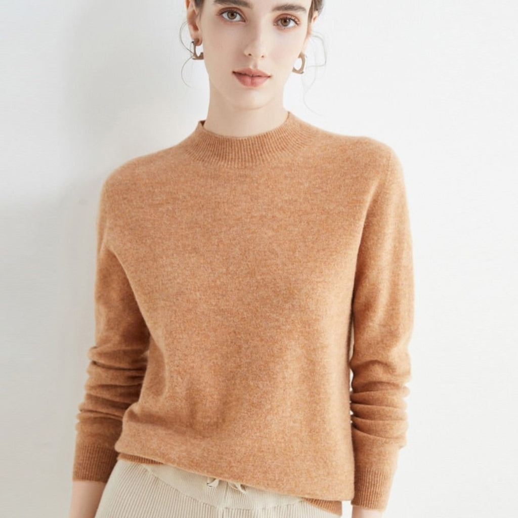 Damski sweter — miękki w dotyku, wygodny krój, uniwersalny styl