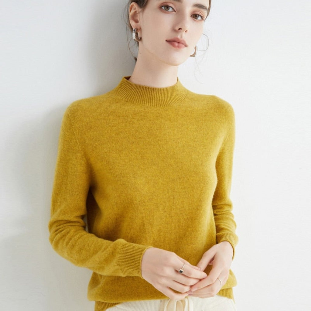 Damski sweter — miękki w dotyku, wygodny krój, uniwersalny styl