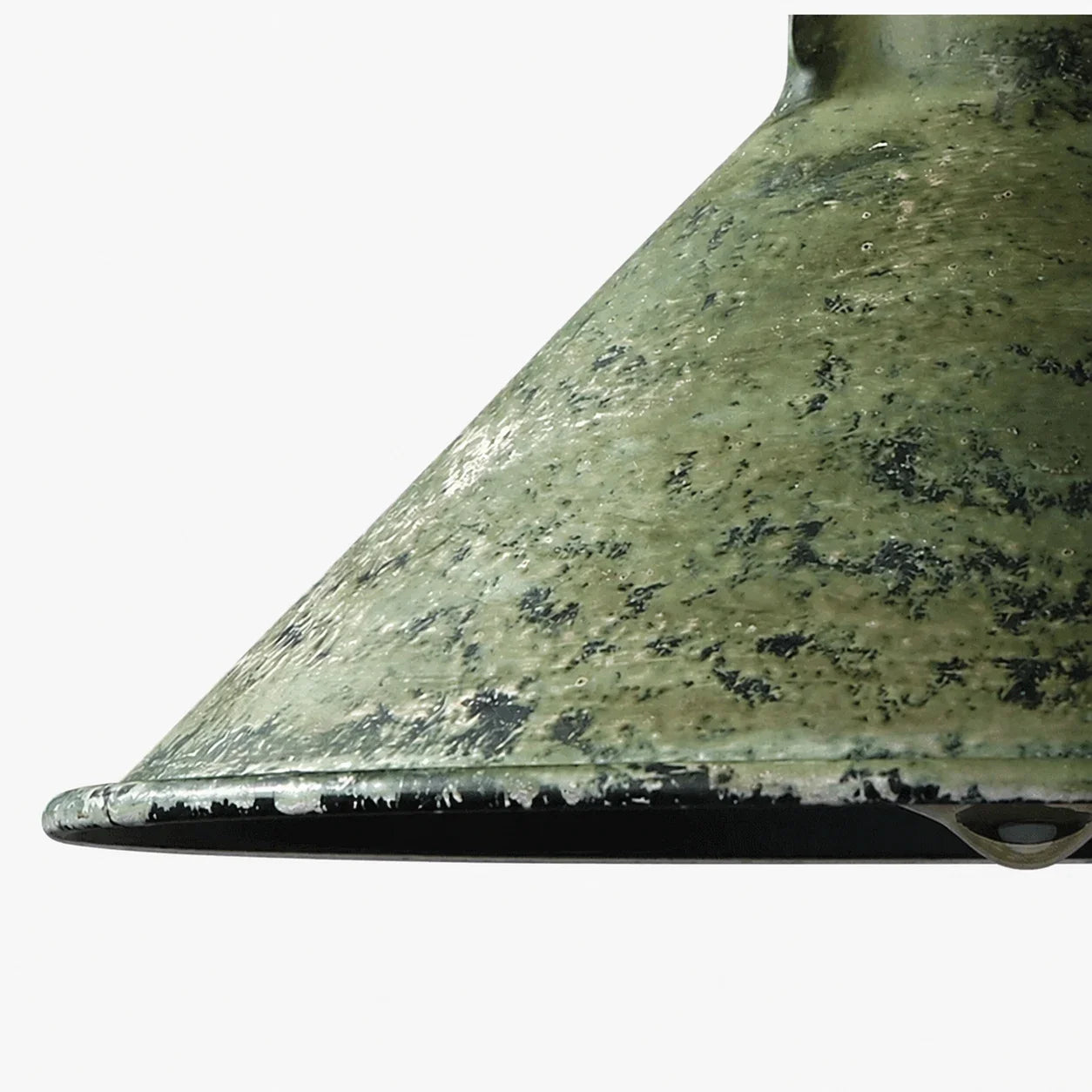 Vintage Industrielle Pendelleuchte aus distressed Metall | Esilora