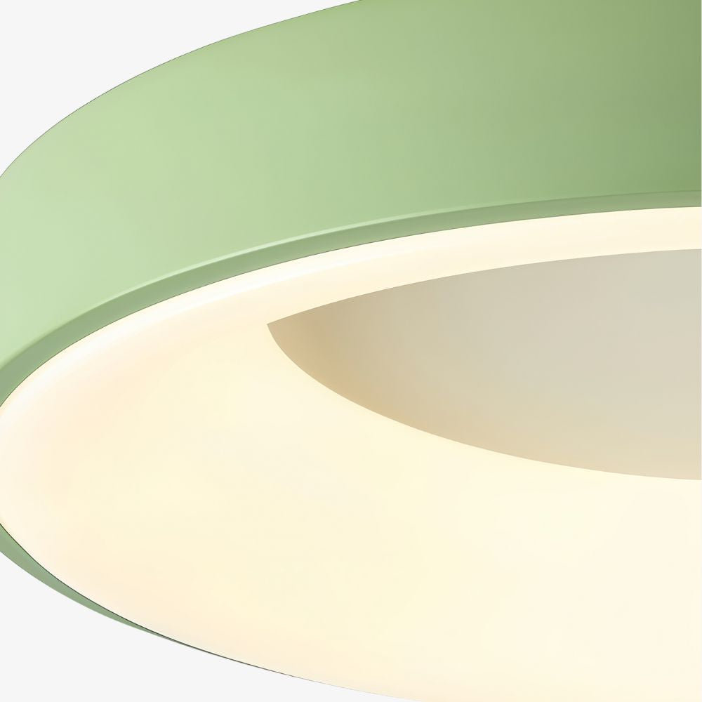 Lumiflexa Sleek Circle Ceiling Lamp - Minimalist Design for Modern Living Rooms | Esilora
