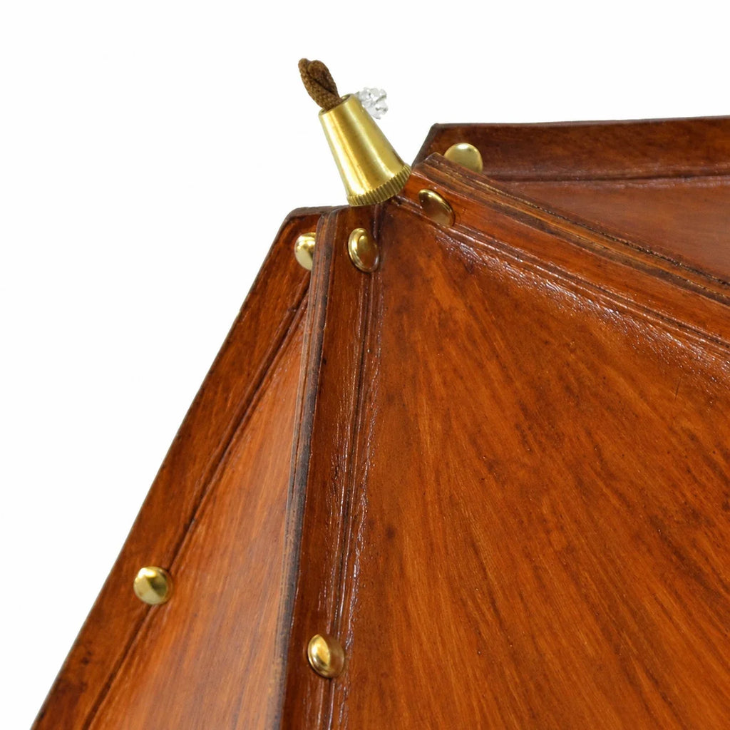 Pendelleuchte aus gefaltetem Leder | Esilora