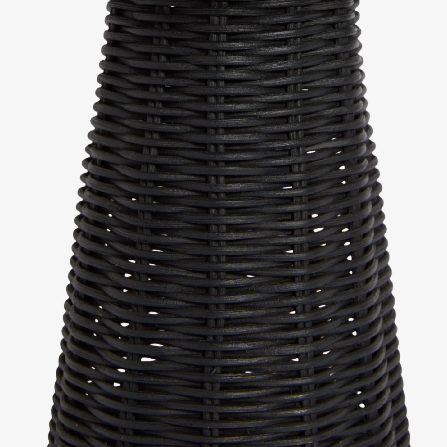 Wickara Skulpturale Rattan-Mini-Tischlampe - Natürliche gewebte Oberfläche, geeignet für Beistelltische & Eingangsbereiche | Esilora