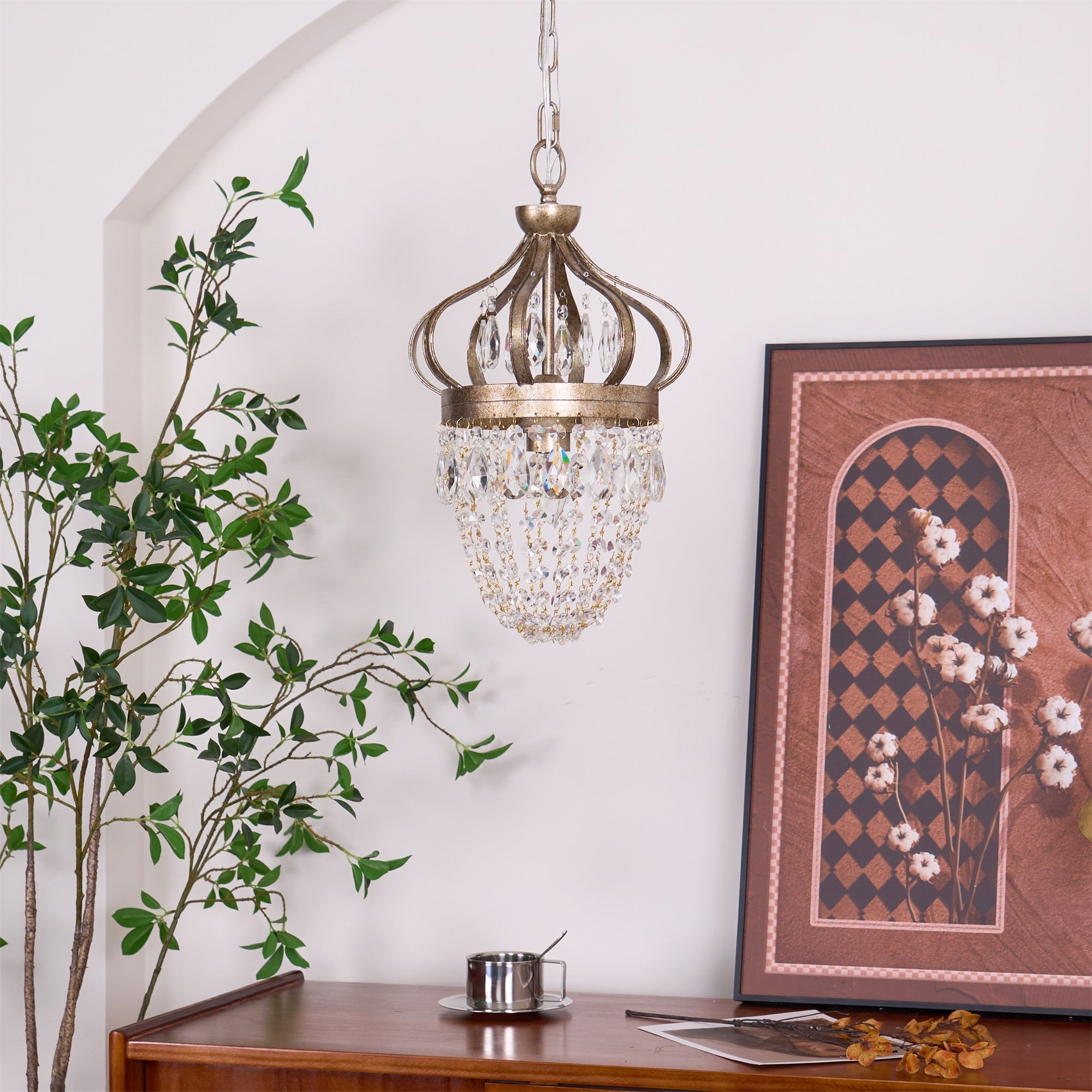 Abella Tear Drop Chandelier | Esilora