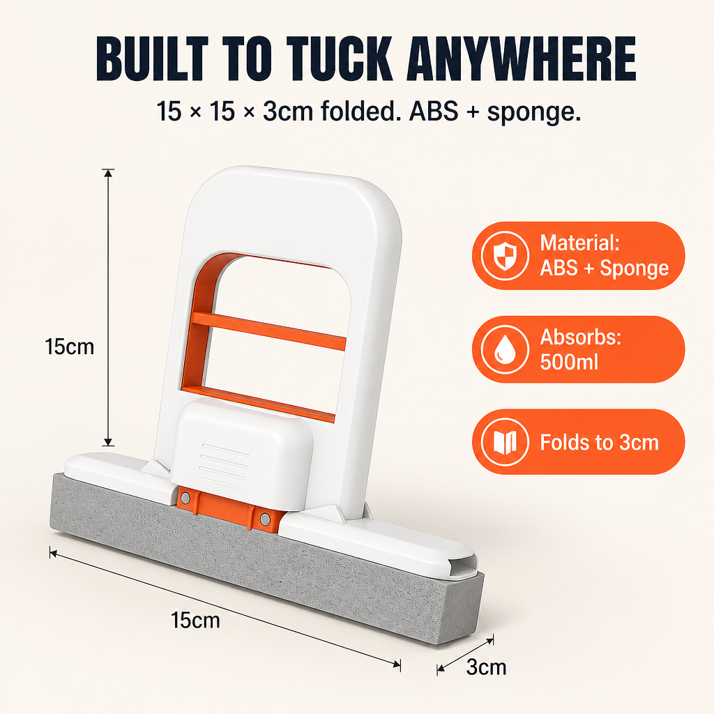 SwiftMop — Wipe Counters, Sinks & Bathroom Splashes Spotless in Seconds - Esilora