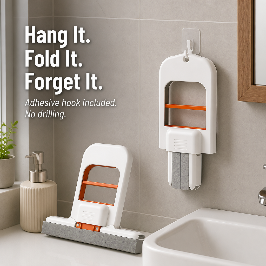 SwiftMop — Wipe Counters, Sinks & Bathroom Splashes Spotless in Seconds - Esilora
