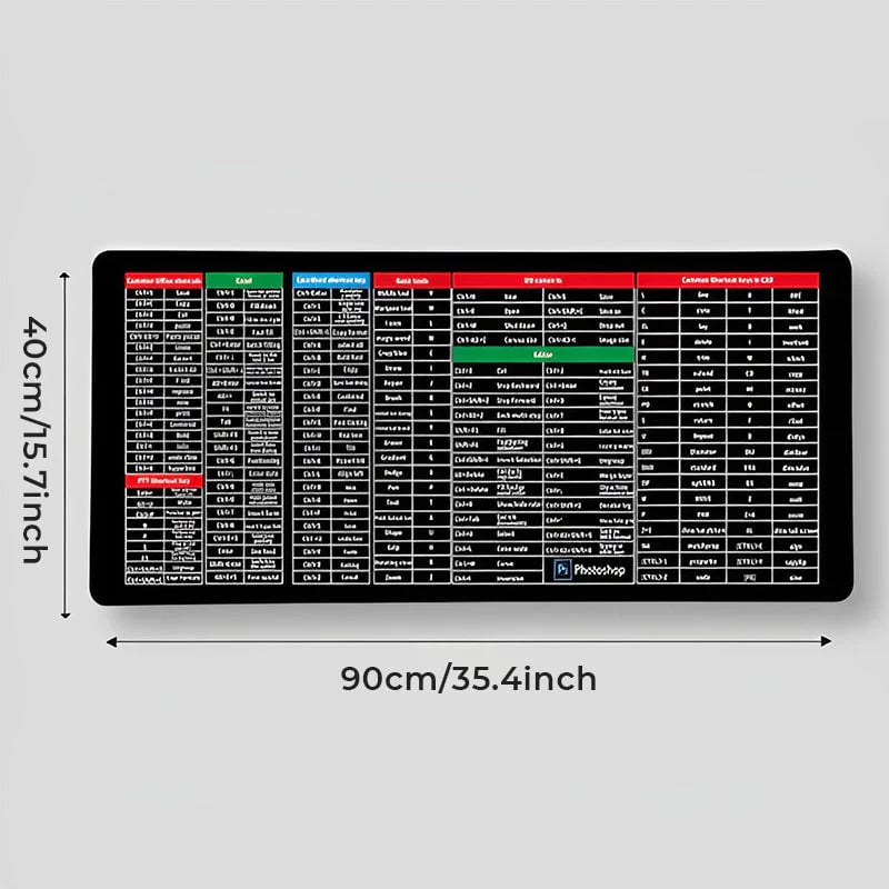 Pro Keyboard Mat for Enhanced Focus and Workspace Stability - Esilora