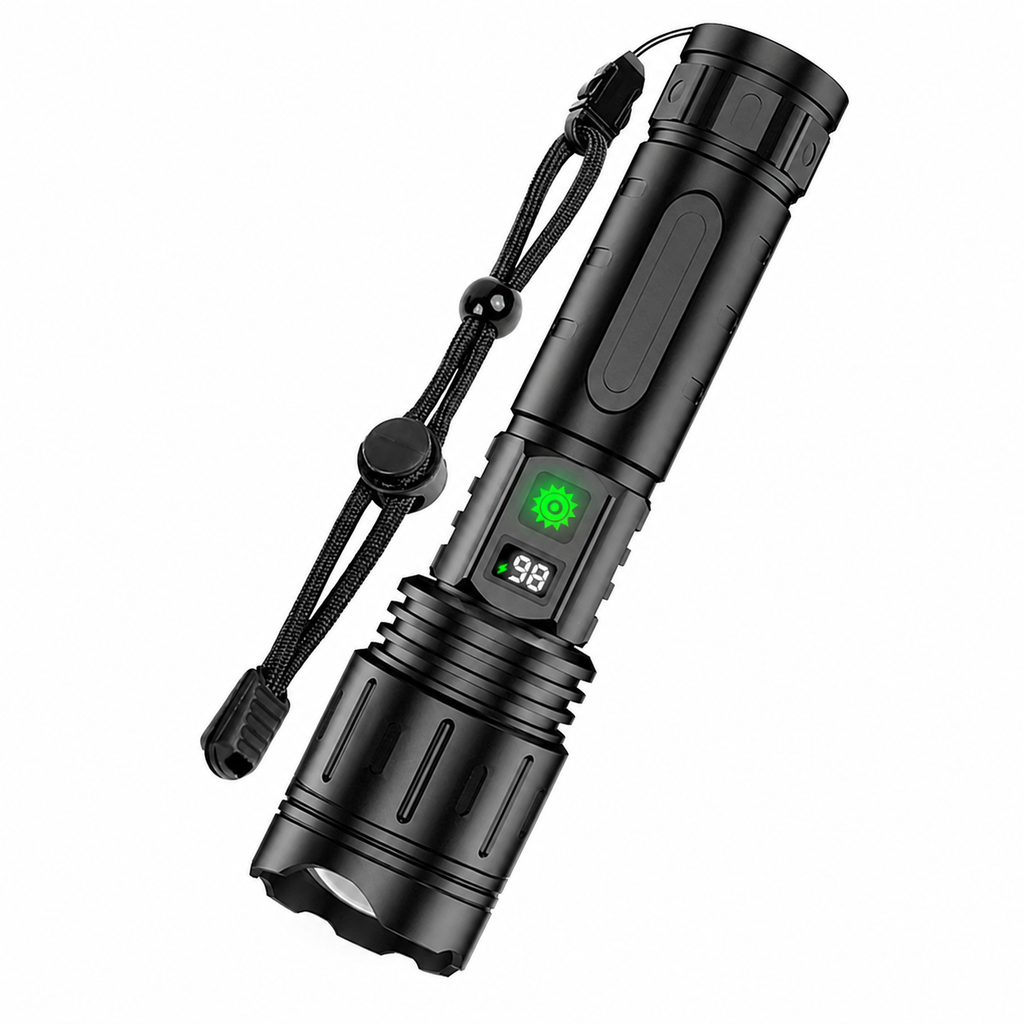 IPX5 Waterproof Aluminum LED Flashlight