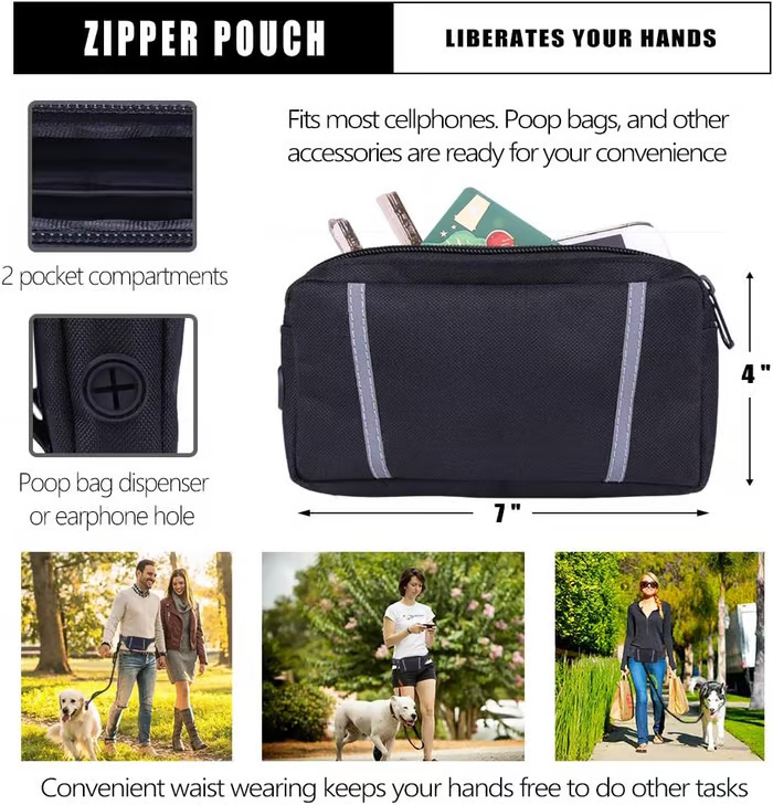 Soft Control Dog Leash for Relaxed Walks Without Jerking - Esilora