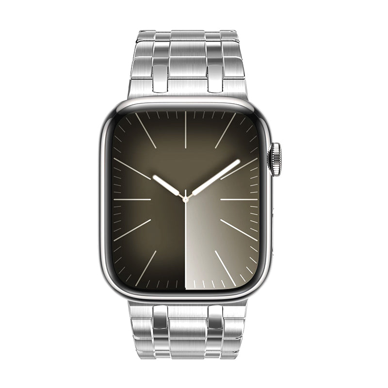 Cinturino magnetico in acciaio inossidabile con finitura satinata per smartwatch - Esilora