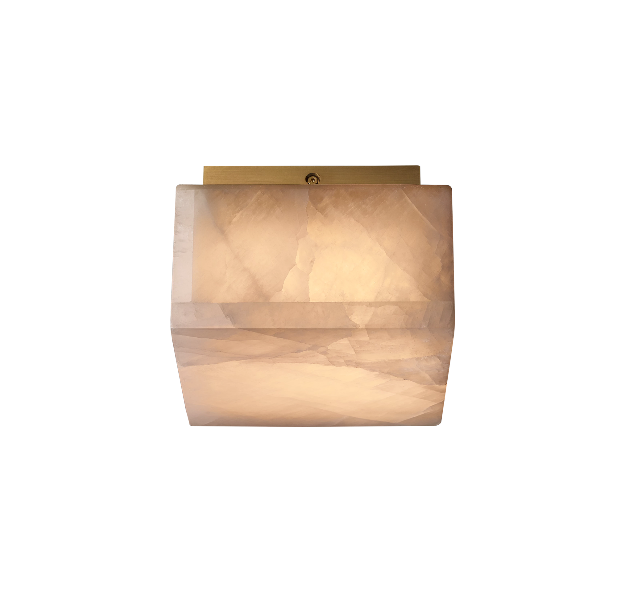 Rivage Alabaster Minimalist Ceiling Light | Esilora