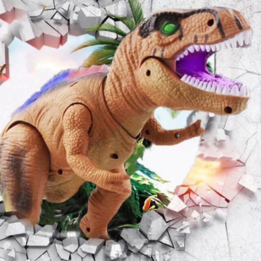 Programmierbares Dinosaurier-Spielzeugmodell – Licht- und Soundeffekte