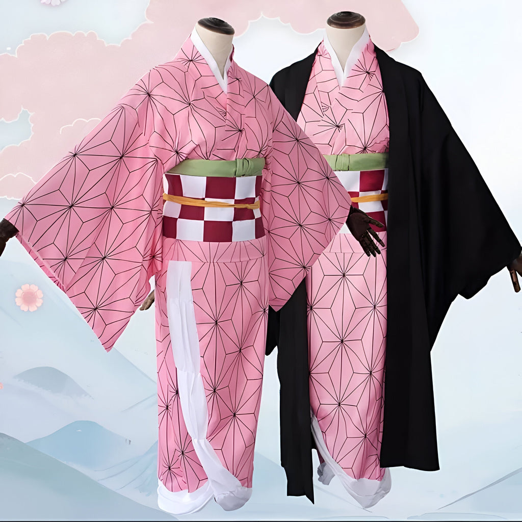 Kimono-kosymedrakt for voksne — halloweenfestival