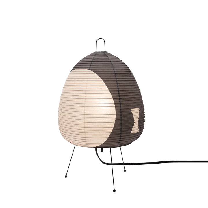 Stolní lampa z rýžového papíru — retro japonský design