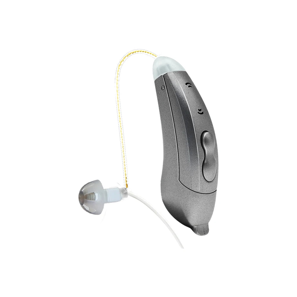 Dyskretne aparaty słuchowe BTE sterowane za pomocą aplikacji i Bluetooth