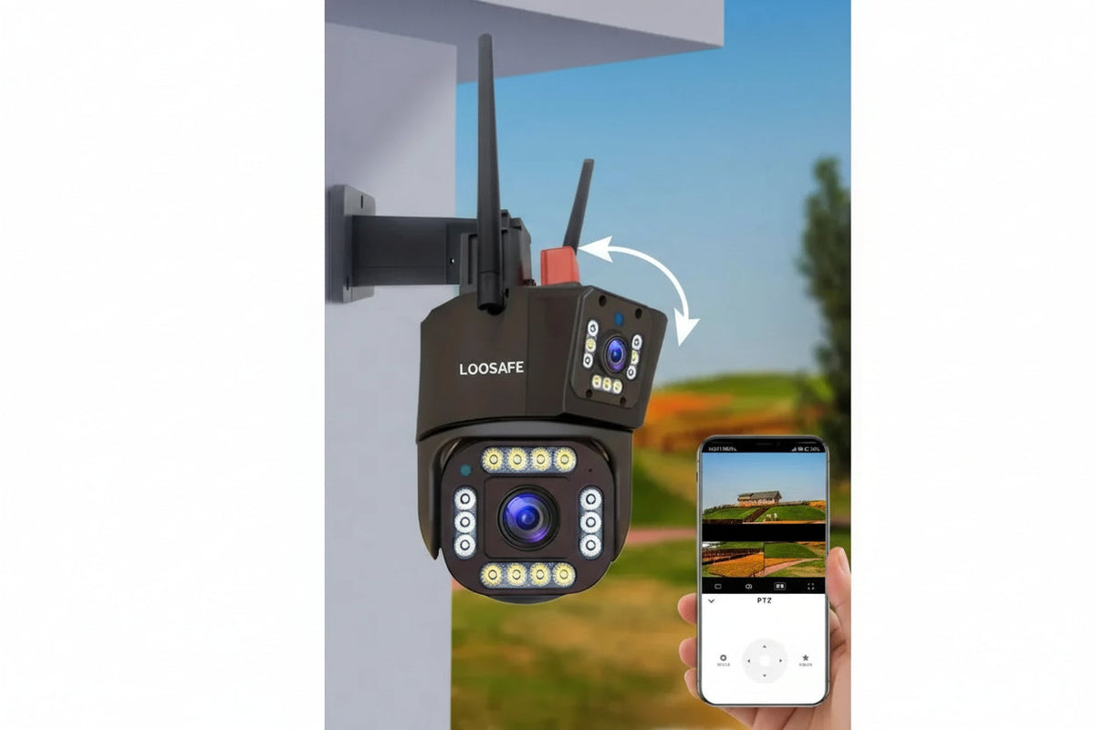 Solar-Powered Wireless Surveillance Camera - Esilora