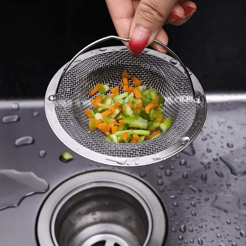 Stainless Steel Drain Strainer - Clog Prevention - Esilora
