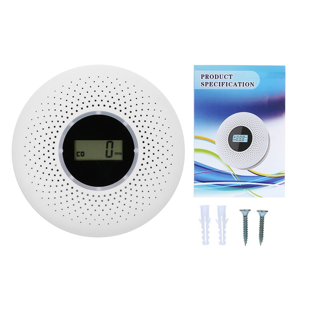 Smoke & Carbon Monoxide Alarm | Dual Sensor Technology | Loud Alert | AirSecure - Esilora