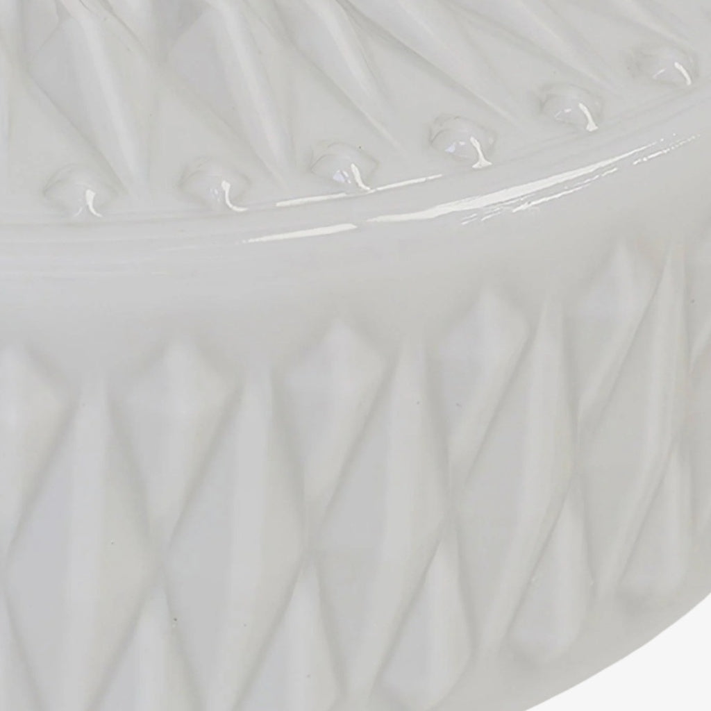 Mistaro Minimal Glass Ceiling Lamp - Flush Mount Design for Living Room and Bedroom | Esilora