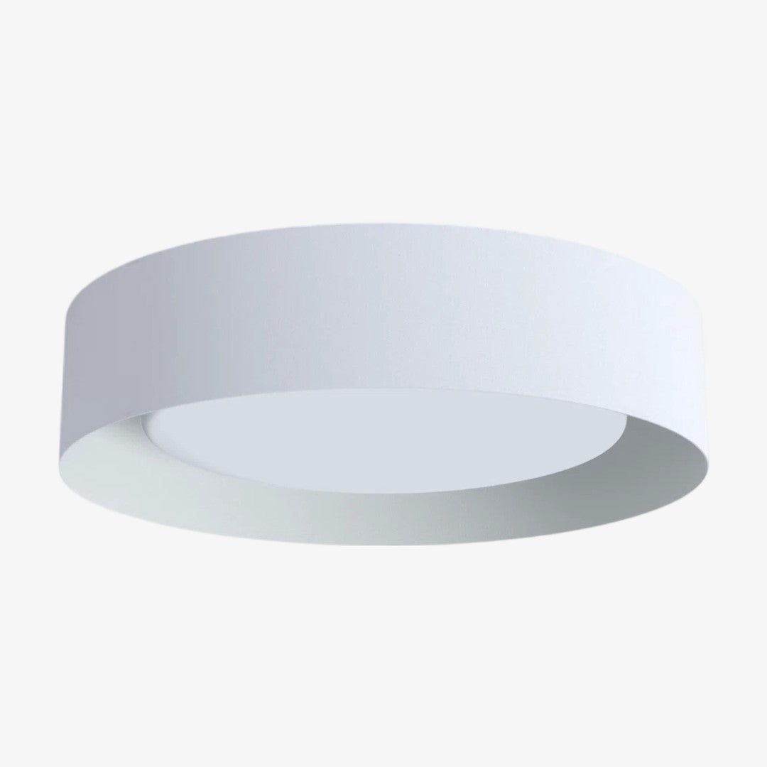 Velcora Contemporary Metal Flush Mount Ceiling Light – Elegant Drum Ceiling Fixture for Bedroom | Esilora