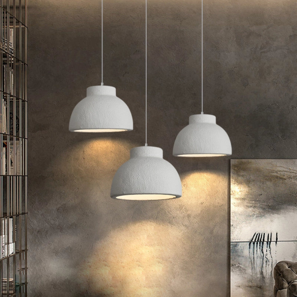 Nordic Bowl Minimalist Polystyrene Pendant Light | Esilora