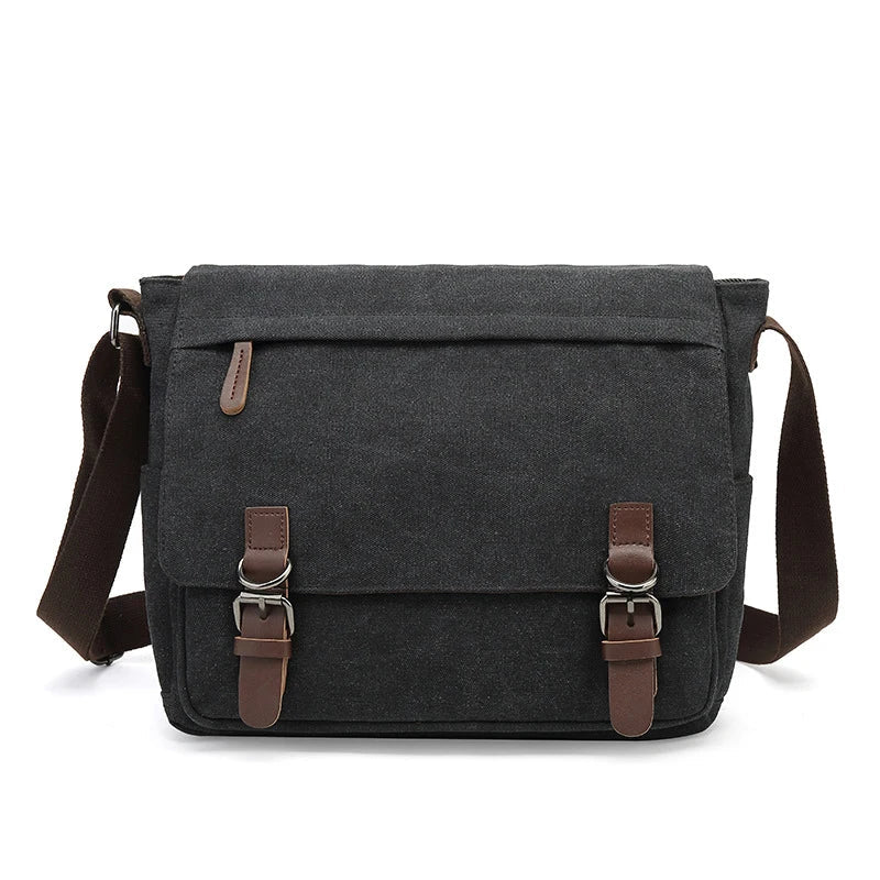 Stylish Canvas Shoulder Bag for Organized Travel - Esilora