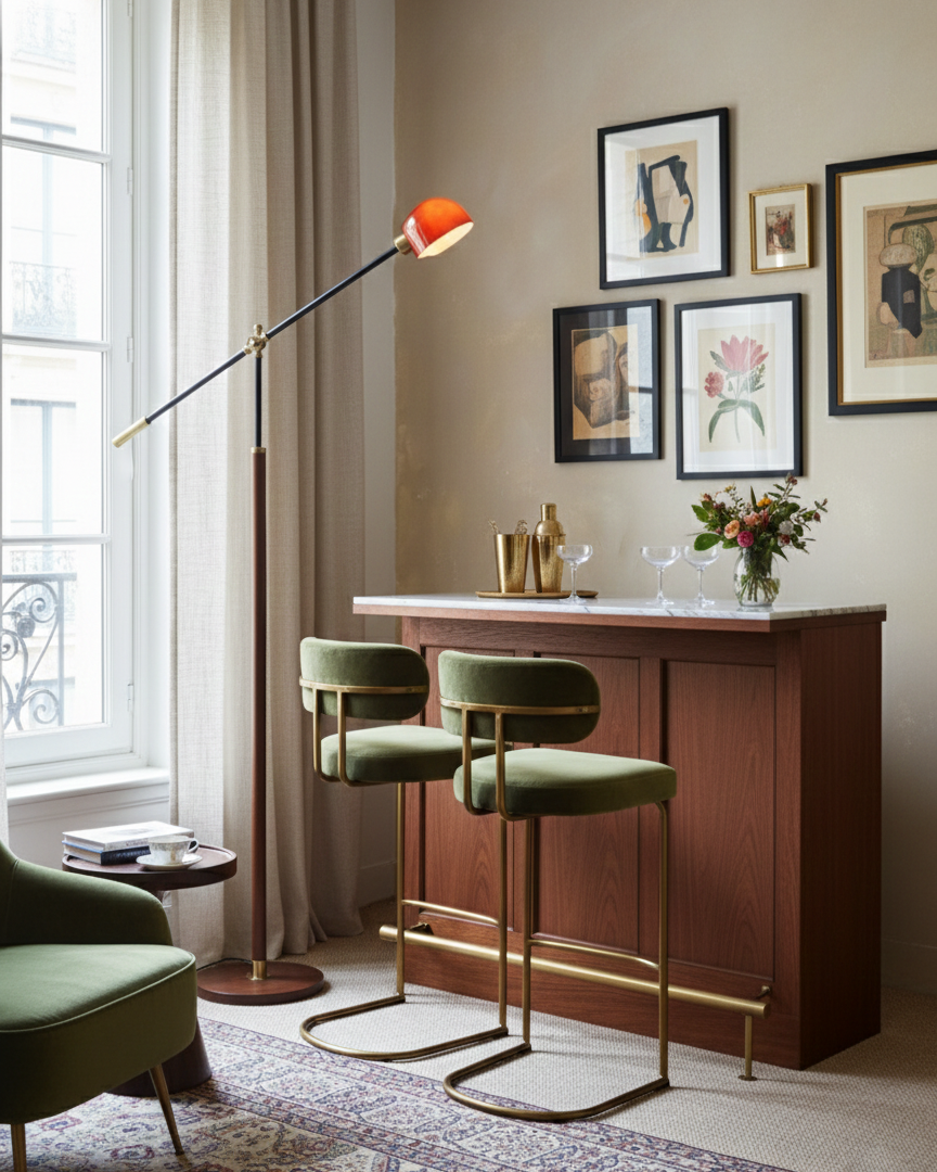 Heritage Swing Floor Lamp | Esilora