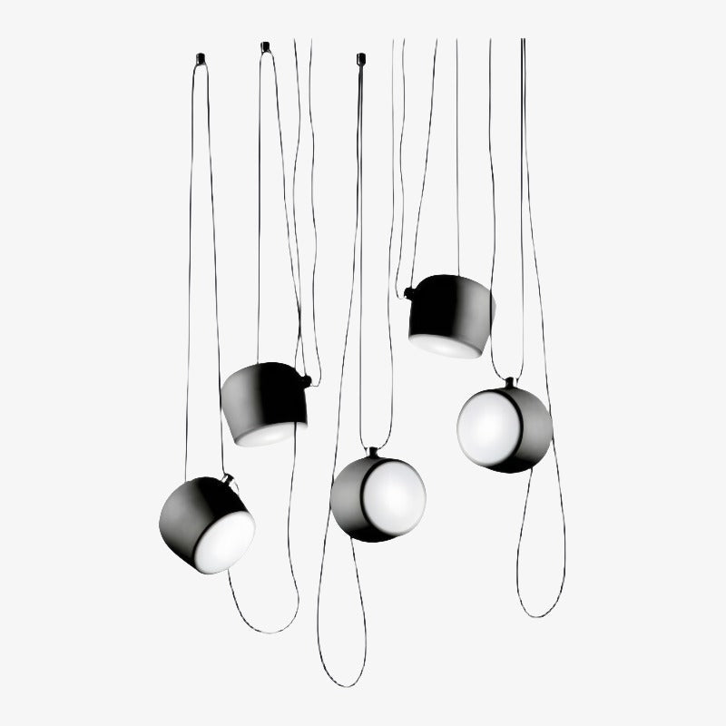 Axiomorna Minimalist Adjustable Modern Pendant Lamp - Sleek LED Hanging Light for Any Space N02 | Esilora