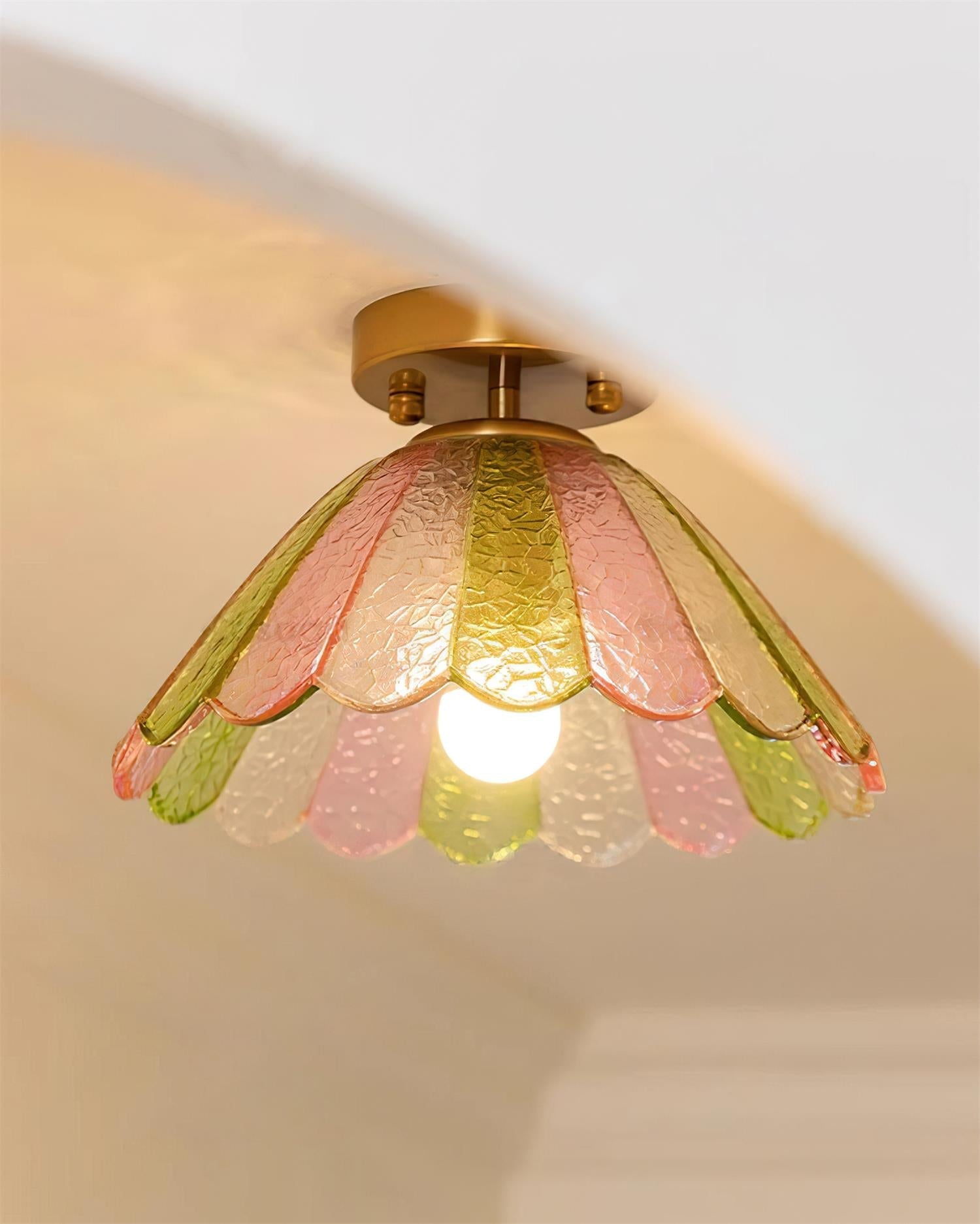 Leira-plafondlamp met rokdesign | Esilora