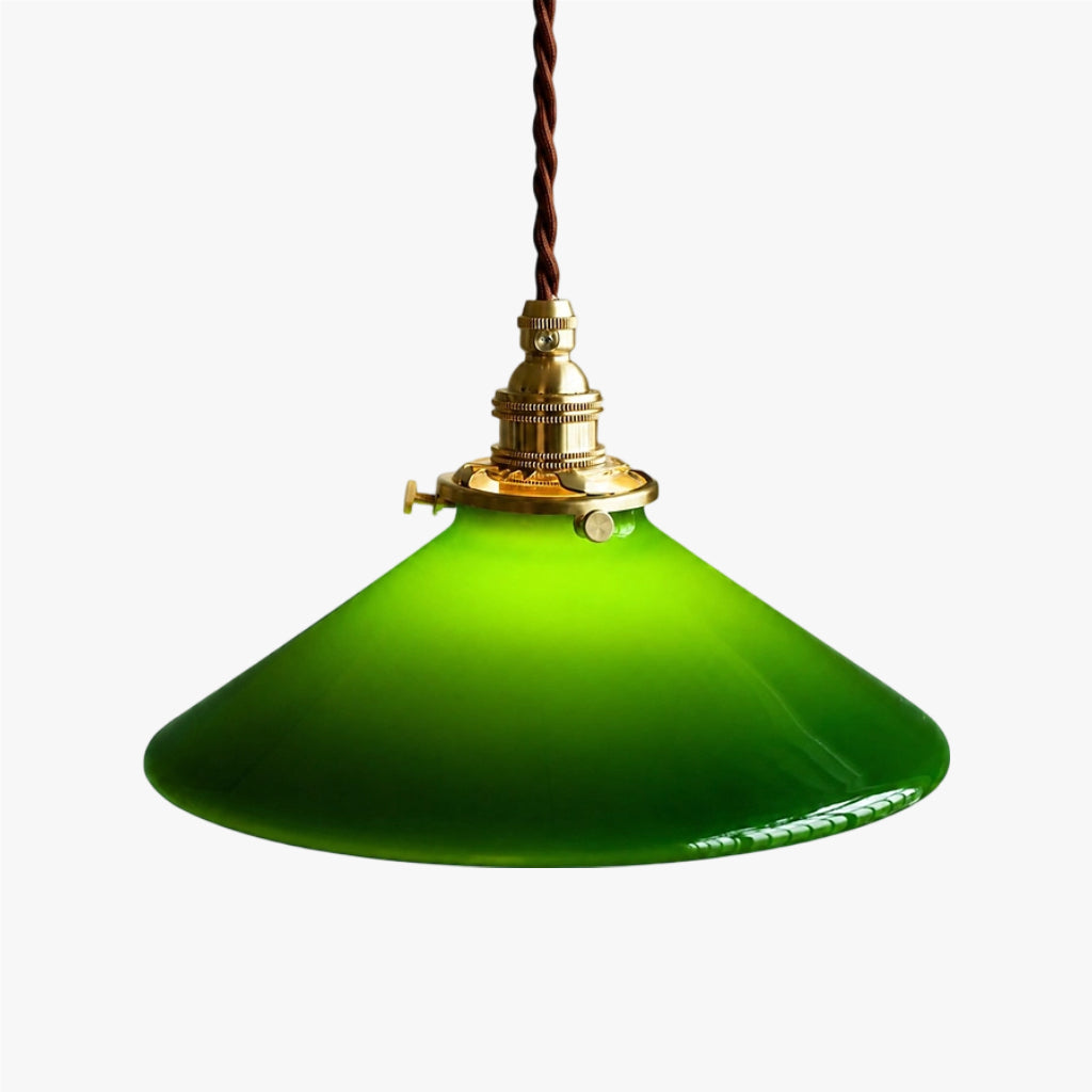 Vintage Glass Pendant Lamp for Kitchen | Esilora