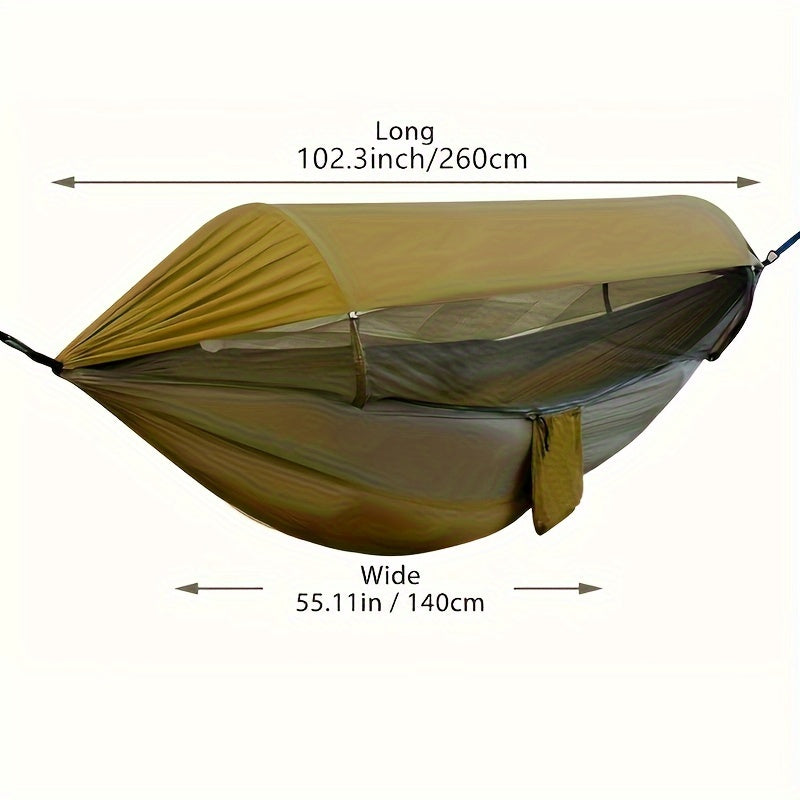 Hamaca para exterior con mosquitera y protección solar - Esilora