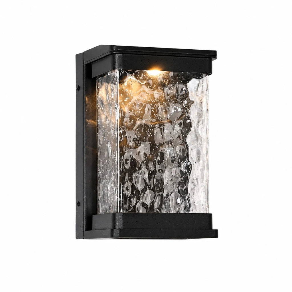 Outdoor wasserdichte LED-Wandlampe mit strukturierter Schirm | Esilora