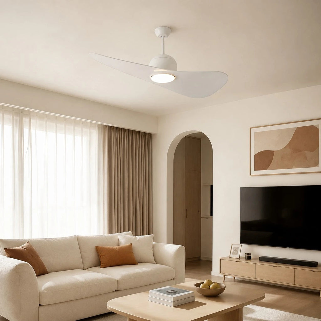 Luce per ventilatore da soffitto a due pale Hat | Esilora