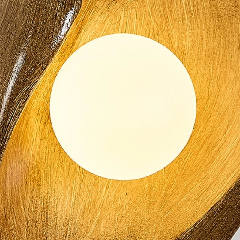 Wabi-Sabi Resin Wall Sconce | Esilora