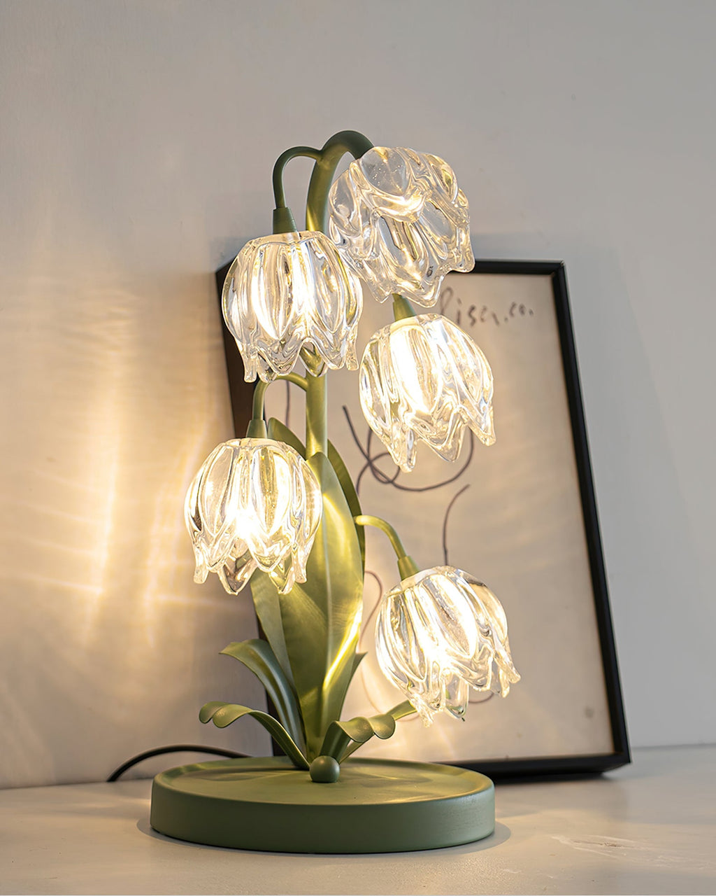 Niya grüne Tischlampe | Esilora