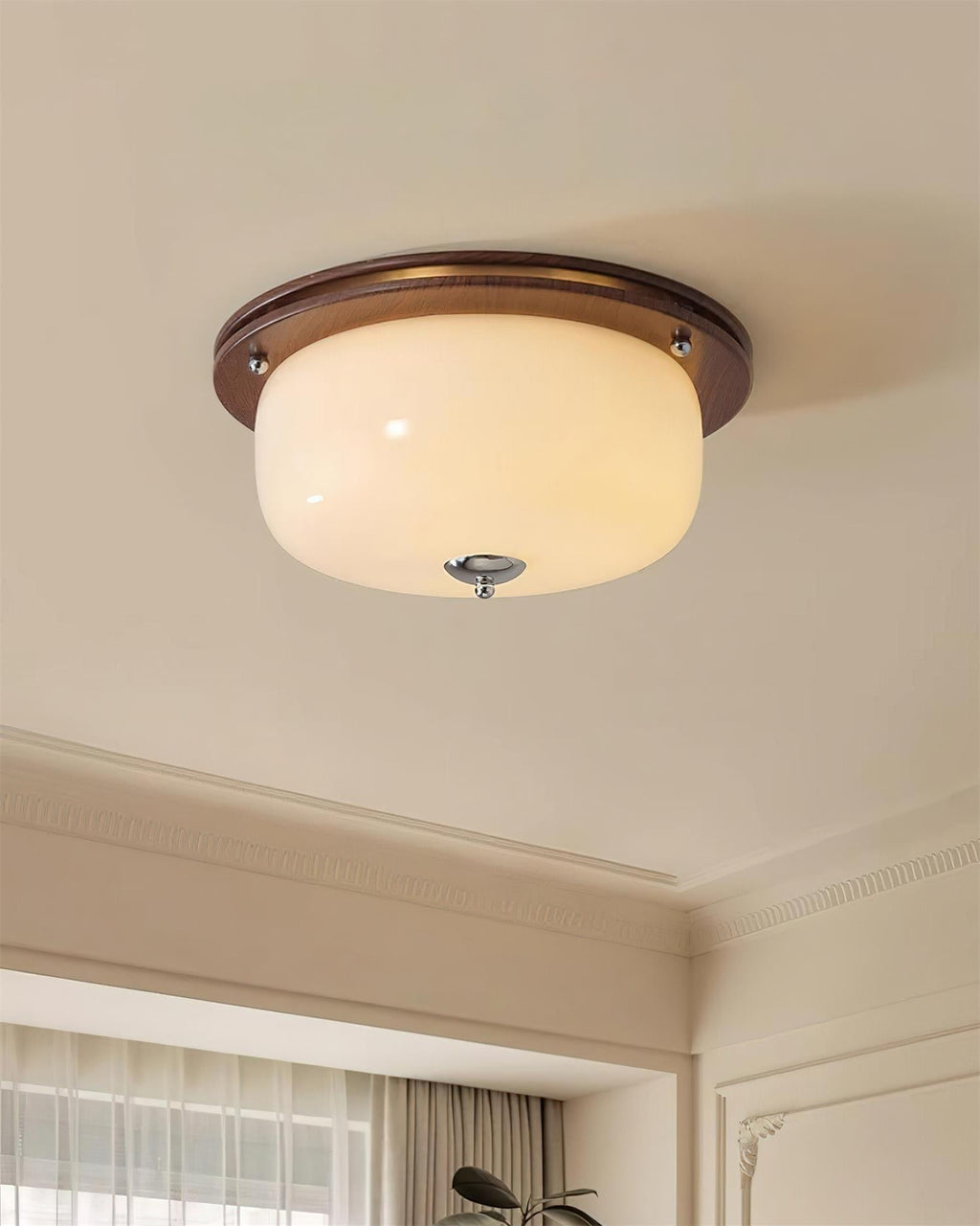 Justice Glass Ceiling Lamp | Esilora