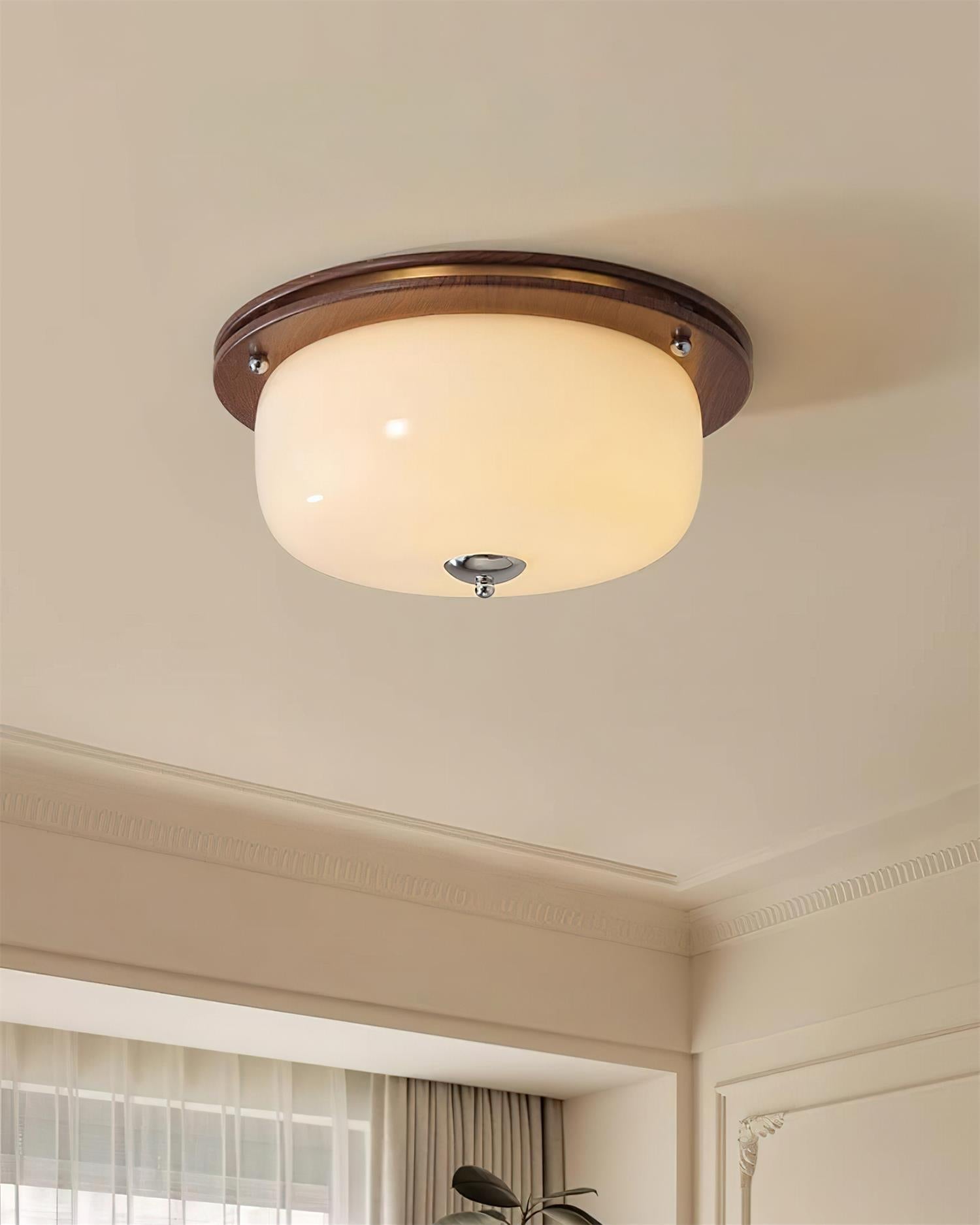 Justice Glass Ceiling Lamp | Esilora