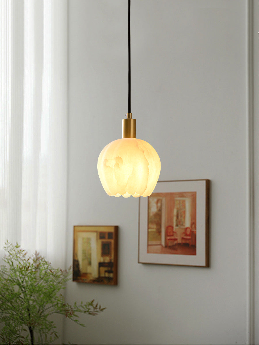 Lilin pendellampe i alabast | Esilora