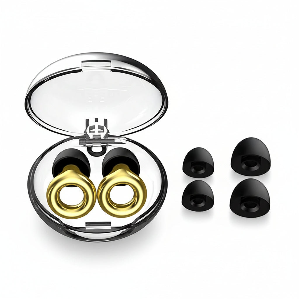 Bouchons d’oreilles réutilisables pour la concentration — Réduction du bruit et protection