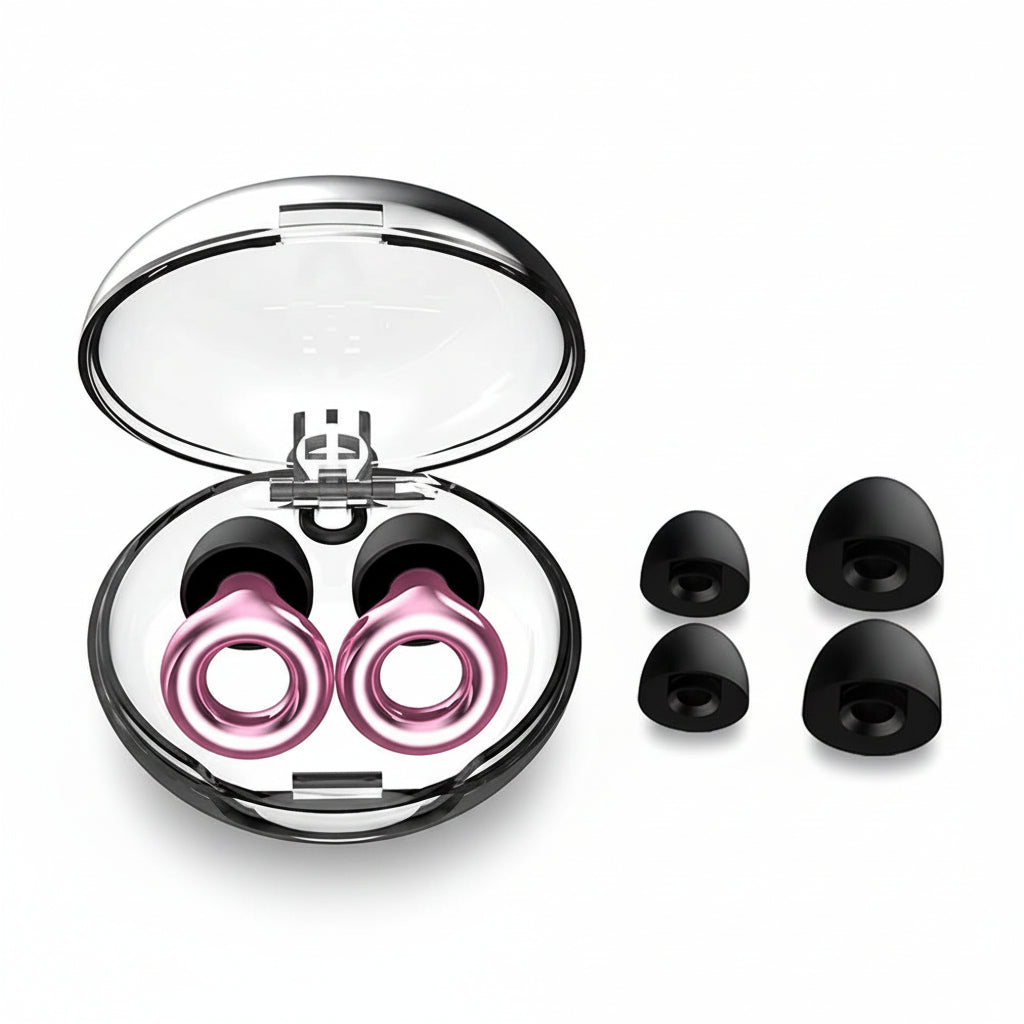 Bouchons d’oreilles réutilisables pour la concentration — Réduction du bruit et protection