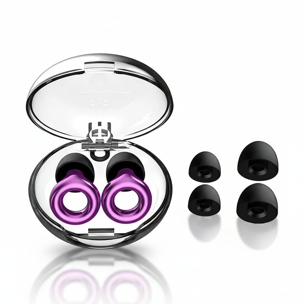 Bouchons d’oreilles réutilisables pour la concentration — Réduction du bruit et protection