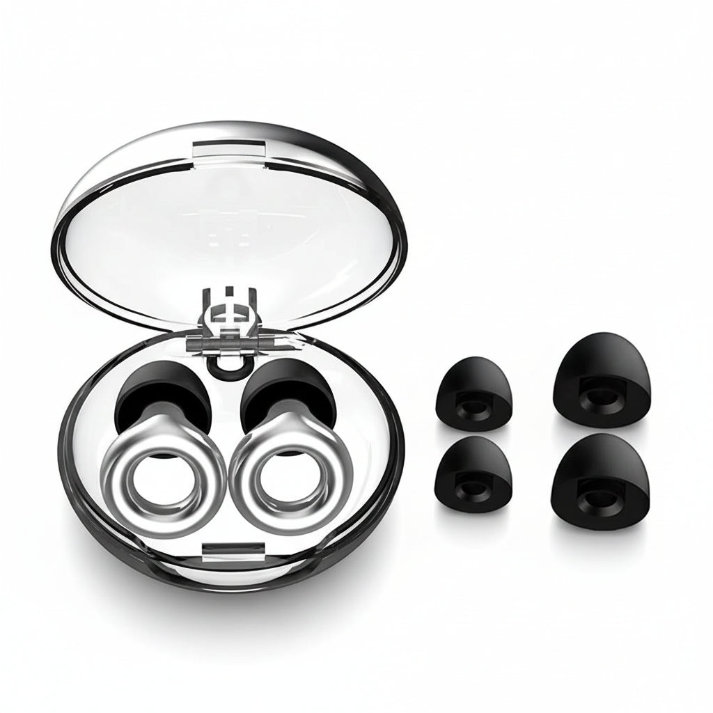 Bouchons d’oreilles réutilisables pour la concentration — Réduction du bruit et protection